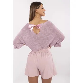 Dámské kraťasy Sukně - šortky MI-SD-88662.92 ITALY MODA Barva: Růžová - světle, Velikost: UNI