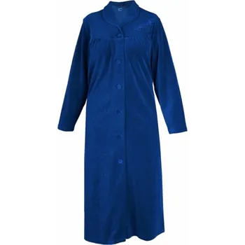 Dámský župan Dámský plyšový župan VOTAJA 801 kobaltová M