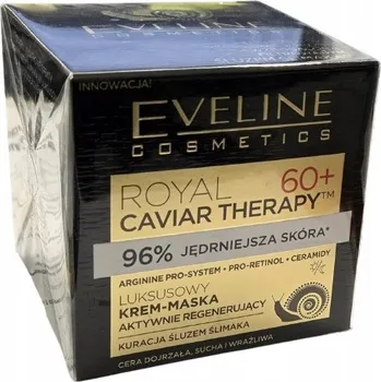 Pleťový krém Pleťový krém proti stárnutí Eveline Cosmetics ROYAL CAVIAR THERAPY den a noc 50 ml
