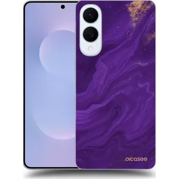 Pouzdro na mobilní telefon Picasee ULTIMATE CASE PowerShare pro Samsung Galaxy S25 Edge 5G - Fialová