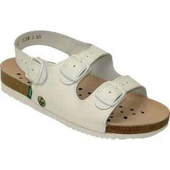 Pracovní obuv SANTÉ N/32/10/E Sandály pánské ESD - bílá - 43