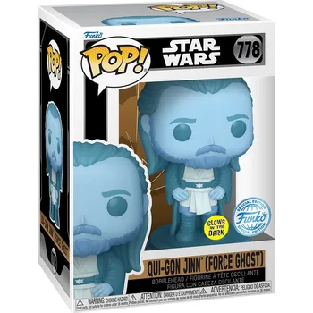 Figurka Funko POP: Star Wars - Qui-Gon Jinn (Force Ghost) (Glows in the Dark) #778