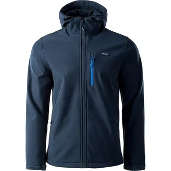 Pánská softshellová bunda Elbrus pánská softshellová bunda s kapucí Iver, velikost M
