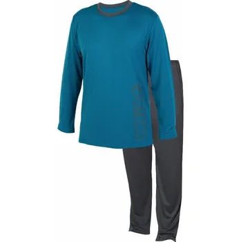 Pánské pyžamo Pánské funkční pyžamo, dlouhé JEREJ 901 modrošedá XXL