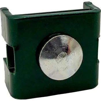 Spojka panelů (šroubovací) TYP C pro nekonečnou montáž - zelená