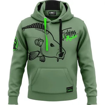 Rybářské oblečení Hotspot Design Mikina Fishing Mania Velikost: M