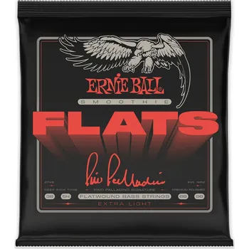 Strunný nástroj Ernie Ball Extra Light Pino Palladino Smoothie Flats 38-98 + prodloužená záruka 3 roky