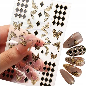 samolepka SAMOLEPICÍ SAMOLEPKY SAMOLEPKY NEHTY PÁSKY R165