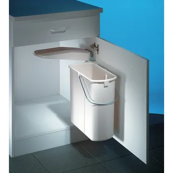 Odpadkový koš WESCO® Klassikline Single-Junior, Systém sběru odpadu, bílá