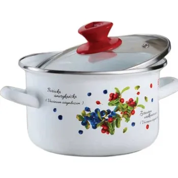 Hrnec Tradiční Emalia Olkusz Hrnec Olkusz BORŮVKA A BRUSINKY 2,9 l