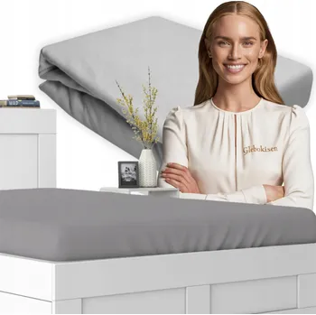 Prostěradlo Prostěradlo JERSEY s Gumou 90x200 Popelavé