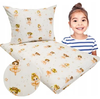 Povlečení Sada povlečení Głęboki Sen 100 x 135 cm béžová