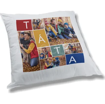 Gravírování Polštář ke DNI OTCŮ s vlastními fotografiemi - více motivů