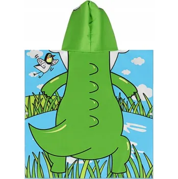 Pončo s s kapucí, ručník z mikrovlákna na pláž a k bazénu pro děti Nils Aqua