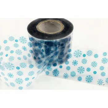 Obraz PŘENOSOVÁ FÓLIE Hvězdy sněhové vločky svátky F6