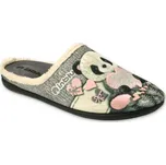 Pantofle papuče bačkory Inblu 155D209 šedé s pandou velikost: 39