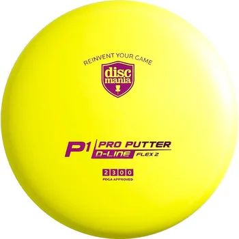 Disc golf Discmania D-Line P1 (Flex 2) 173g Žlutá
