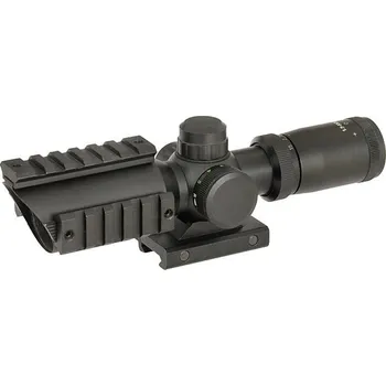 Puškohled Optika 1,5-5x32, 3x Rails s podsvětem