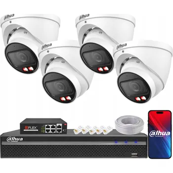 Bezpečnostní kamera Monitorovací sada DAHUA 4x IP kamera 4 Mpx IPC-HDW2449T-ZS-IL-27135 TiOC
