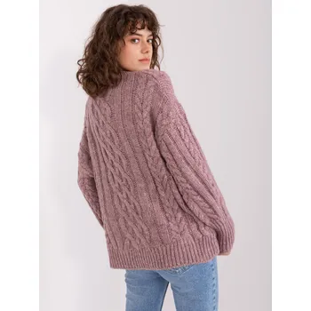 Dámský svetr Propojka AT SW 2363 2.30 fialová jedna velikost