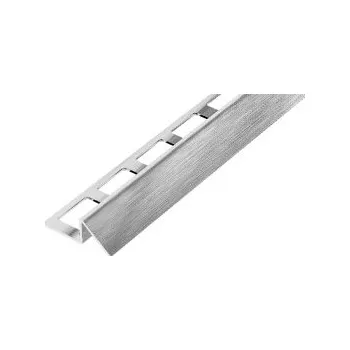 ukončovací lišta AC SP28 náběhová lišta TYP B, nerez V2A kartáč, v: 11 mm, š: 22 mm, d: 2,5 m