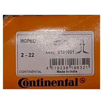 CONTINENTAL | Duše 2,00-22 (26x2,00) 010223