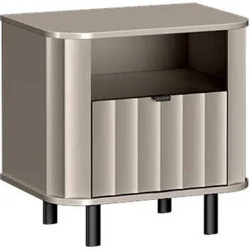 Noční stolek Nábytek PEGAS s.r.o. Noční stolek NOVADO NV-7, Clay Gray