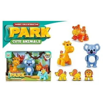 plyšák Zestaw 3 zwierząt twister (pl, 2000, Merkpol)