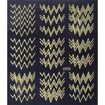 samolepka ZLATÉ 3D FRANCOUZSKÉ SAMOLEPKY SAMOLEPKY R78