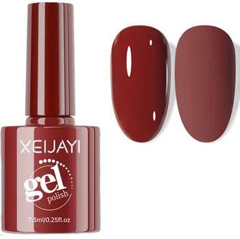 Lak na nehty Hybridní lak na nehty UV/LED 7,3ml /g Červená C075