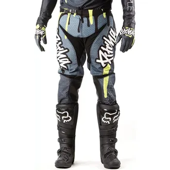 Moto kalhoty kalhoty Pitcha DRIPP 2025 grey/fluo yellow 38