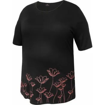 Dámské tričko, krátký rukáv KIMOKA 881 černá 3XL