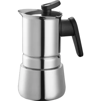 Moka konvice Pedrini Steel moka (různé velikosti) Objem v⁠ porcích: 10 porcí