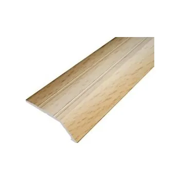 Podlahová lišta ACARA PRAHA s.r.o. AC AP6 nájezdová lišta samolepící B, hliník+fólie buk, v: 14 mm, d: 2,7 m