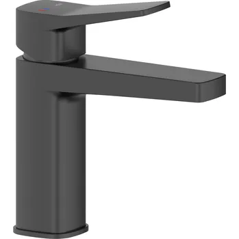 Vodovodní baterie KFA Armatura Malaga umyvadlová baterie stojící černá 4522-825-81