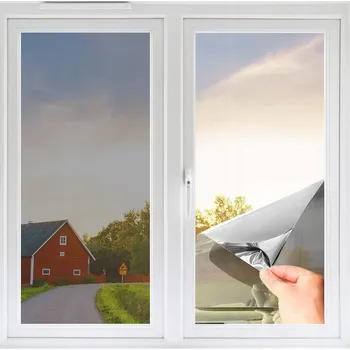 Okenní dekorace Samolepicí zrcadlová okenní Fólie proti slunci 44,5x400 cm