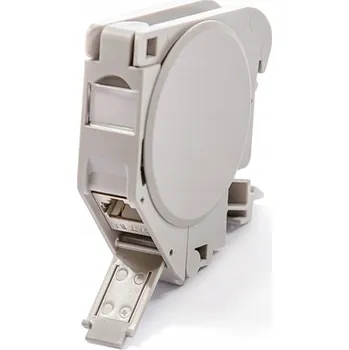 IP kamera Keline držák na DIN lištu Cat 6, osazený s 1xKEJ-C6-S-TL