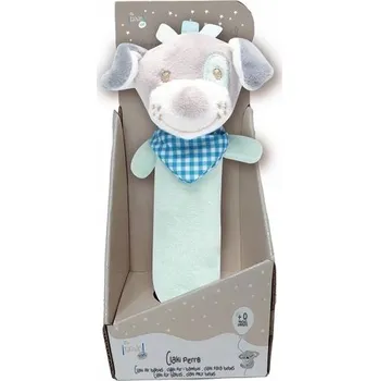 TACHAN MĚKOUČKÁ HŘÍČKA PEJSEK zvířátko pro miminka +0 měsíců 9510