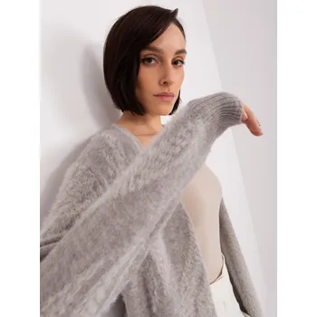 Dámský svetr Přepínač AT SW 234501.00P šedá jedna velikost