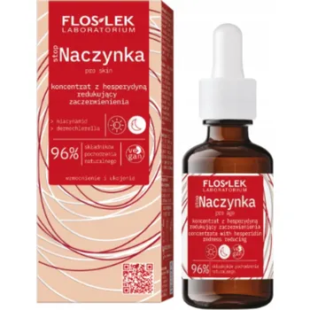 Pleťový krém Zklidňující krém na obličej Flos-Lek stopNACZYNKA denní 50 ml