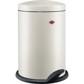 Odpadkový koš WESCO® Pedálový koš 116, Volně stojící nádoba, pískový mat