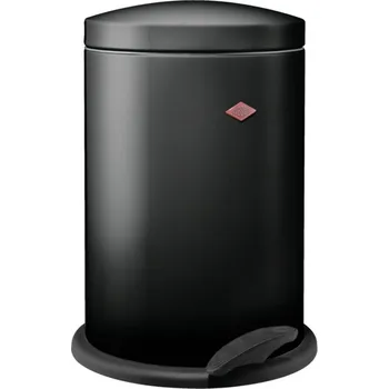 Odpadkový koš WESCO® Pedálový koš 116, Volně stojící kontejner, černý