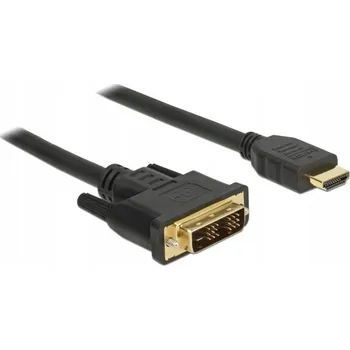 Video kabel Kabel DVI-D (18+1) na HDMI M/M v1.2, 2 m, Single Link, černý