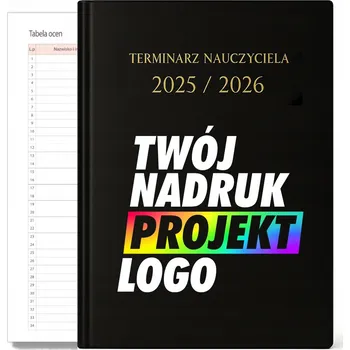 Kalendář Knižkový kalendář pro učitele 2026 A5 FunnyCase černý