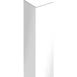 AC W5 lišta k ochraně rohu, PVC bílá, v: 10 mm, š: 10 mm, d: 2,9 m