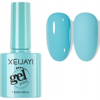 Lak na nehty Hybridní lak na nehty UV/LED 7,3ml /g Modrý C125