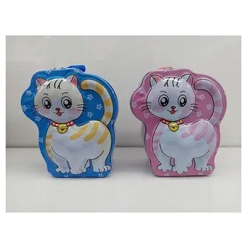 Hra na zahradu Skarbonka metalowa Kotek z kłódką MIX (pl, 2000, Plastový obal, ADAR)