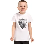 Klučičí bavlněné tričko KILPI SALO-JB Bílá - 158