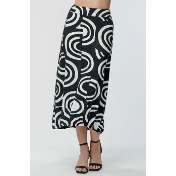 Dámská sukně Delší černobílá dámská sukně 172 velikost M