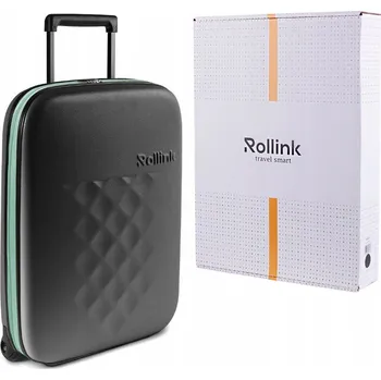 Skládací kufr FLEX EARTH ROLLINK, 2 kolečka, 40 l